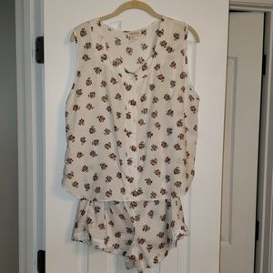 🦄 EUC VINTAGE 50-70s Barbizon short Pajamas sz M